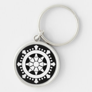 Porte-clés du dharma chakra