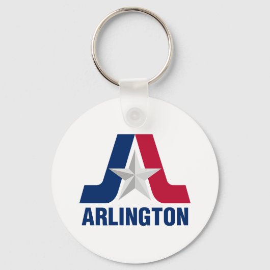 Porte-clés du drapeau d'Arlington, Texas (Recto)