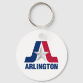 Porte-clés du drapeau d'Arlington, Texas (Verso)