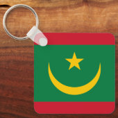 Porte-clés du drapeau de la Mauritanie (Recto)
