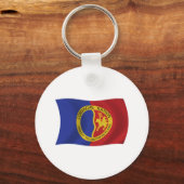 Porte-clés du drapeau de la Nation Comanche (Recto)