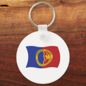 Porte-clés du drapeau de la Nation Comanche (Recto)