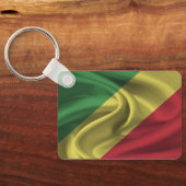 Porte-clés du drapeau de la République du Congo (Verso)