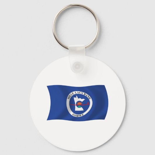 Porte-clés du drapeau de la réserve de la bande de (Recto)