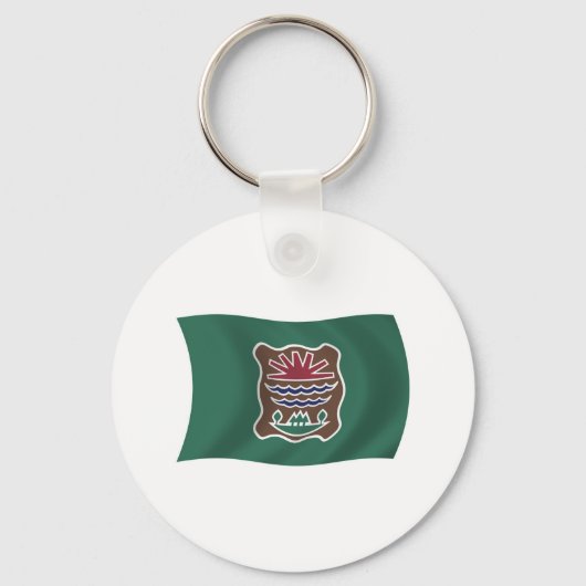 Porte-clés du drapeau de la tribu Abenaki (Recto)