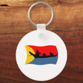 Porte-clés du drapeau de la tribu Clatsop (Recto)