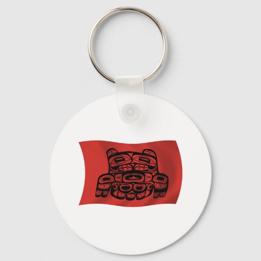 Porte-clés du drapeau de la tribu Skagit (Recto)