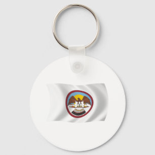 Porte-clés du drapeau de la tribu Ute