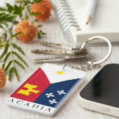 Porte-clés du drapeau de l'Acadiana (Devant droit)