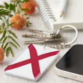 Porte-clés du drapeau de l'Alabama (Devant droit)