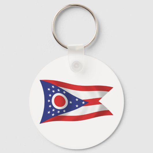 Porte-clés du drapeau de l'Ohio (Recto)