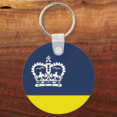 Porte-clés du drapeau de Regina, Saskatchewan (Verso)