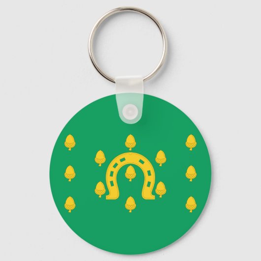 Porte-clés du drapeau de Rutland (Recto)