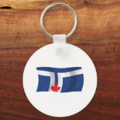 Porte-clés du drapeau de Toronto (Recto)
