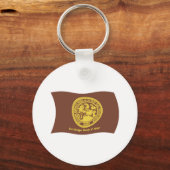 Porte-clés du drapeau des tribus Shoshone Bannock (Recto)