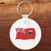 Porte-clés du drapeau du Manitoba (Recto)