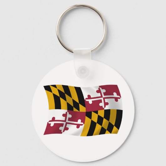 Porte-clés du drapeau du Maryland (Recto)