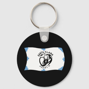 Porte-clés du drapeau du pueblo de Santa Clara