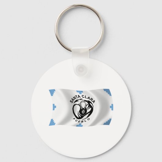 Porte-clés du drapeau du pueblo de Santa Clara (Recto)