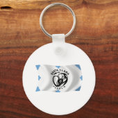 Porte-clés du drapeau du pueblo de Santa Clara (Recto)