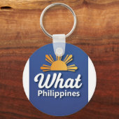 Porte-clés du logo WhatPhilipines (Recto)