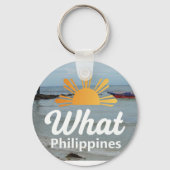 Porte-clés du logo WhatPhilipines (Verso)