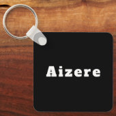 Porte-clés du nom d'Aizere (Recto)
