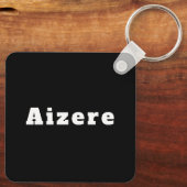 Porte-clés du nom d'Aizere (Verso)