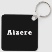 Porte-clés du nom d'Aizere (Dos)