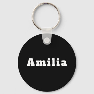 Porte-clés du nom d'Amilia