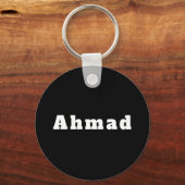 Porte-clés du nom de Ahmad (Verso)