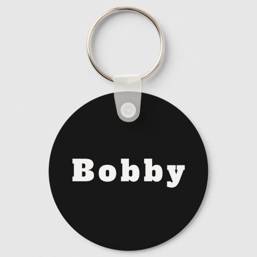 Porte-clés du nom de Bobby (Recto)