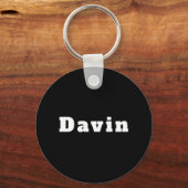 Porte-clés du nom de Davin (Recto)