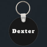 Porte-clés du nom de Dexter<br><div class="desc">Porte-clés du nom de Dexter</div>