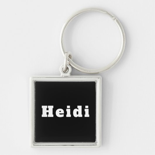 Porte-clés du nom de Heidi (Devant)