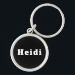 Porte-clés du nom de Heidi<br><div class="desc">Porte-clés du nom de Heidi</div>