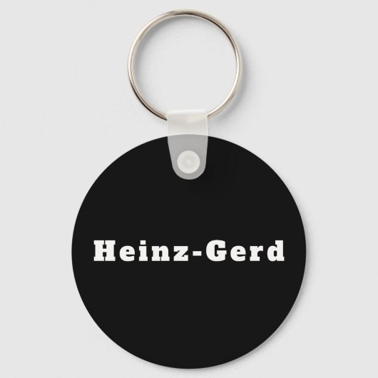 Porte-clés du nom de Heinz-Gerd (Recto)