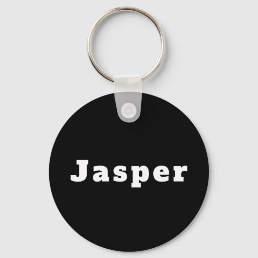 Porte-clés du nom de Jasper (Recto)