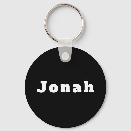 Porte-clés du nom de Jonah (Recto)