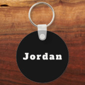 Porte-clés du nom de Jordan (Recto)