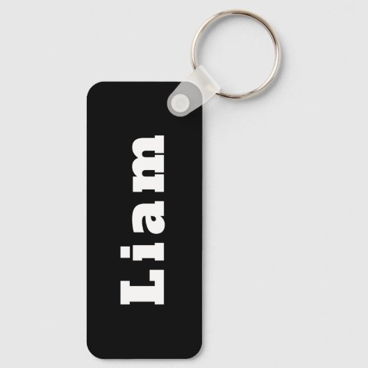 Porte-clés du nom de Liam (Verso)