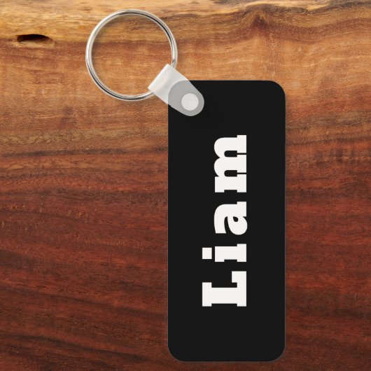 Porte-clés du nom de Liam (Recto)
