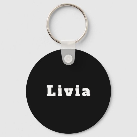 Porte-clés du nom de Livia (Recto)