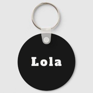 Porte-clés du nom de Lola
