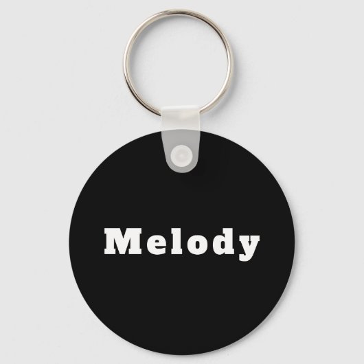 Porte-clés du nom de Melody (Recto)