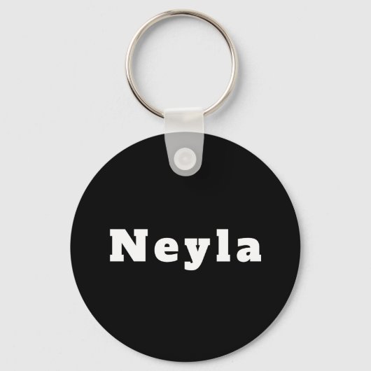 Porte-clés du nom de Neyla (Recto)