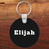 Porte-clés du nom d'Elijah (Recto)