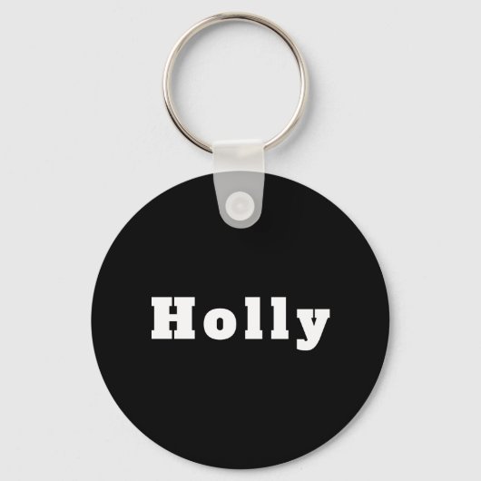 Porte-clés du nom d'Holly (Recto)