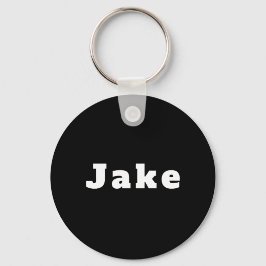 Porte-clés du nom Jake (Recto)