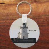 Porte-clés du phare de Cleveland Harbor (Recto)